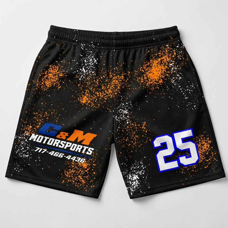 c&m Motorsports Custom Athletic Shorts