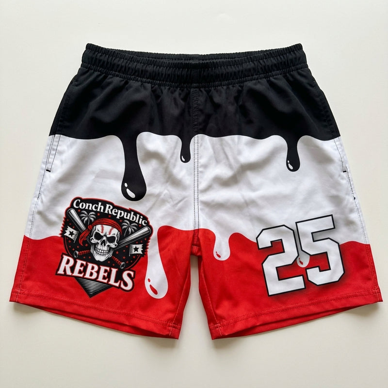 Conch Republic Rebels Custom Swim Trunks