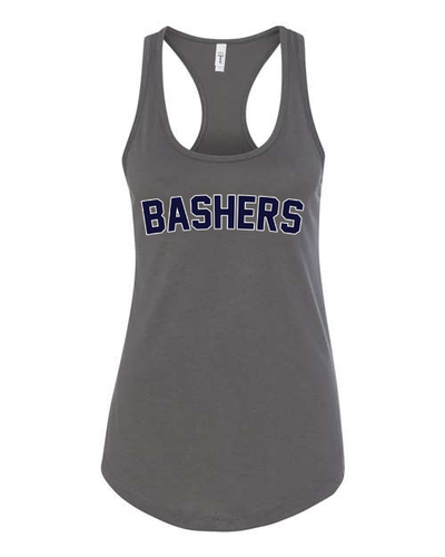 Bashers Racerback Tank - Dark Gray