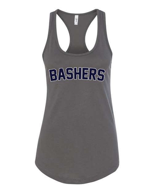 Bashers Racerback Tank - Dark Gray