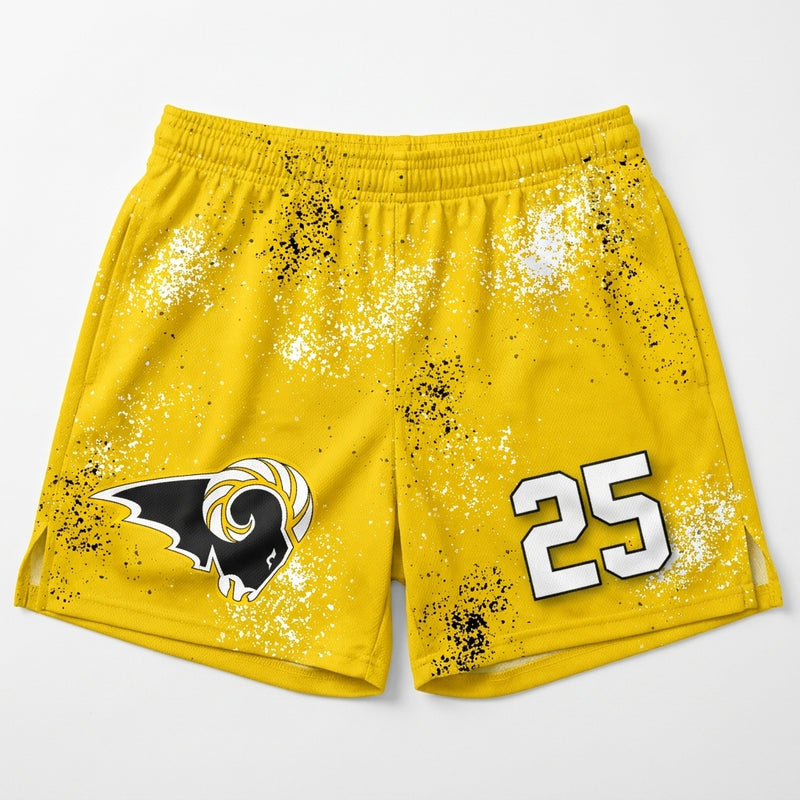 Delaware Elementary Custom Athletic Shorts - Design 7