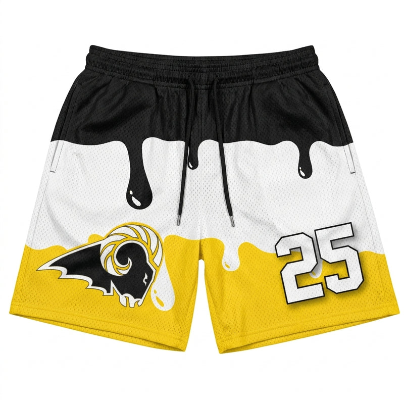 Delaware Elementary Custom Athletic Shorts - Design 3