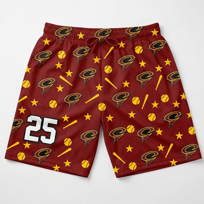 Denver Cyclones Custom Swim Trunks