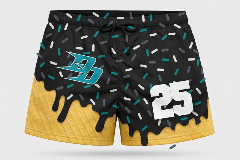 Diamond Dawgs Custom Swim Trunks