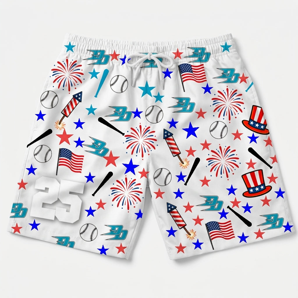 Diamond Dawgs Custom Swim Trunks
