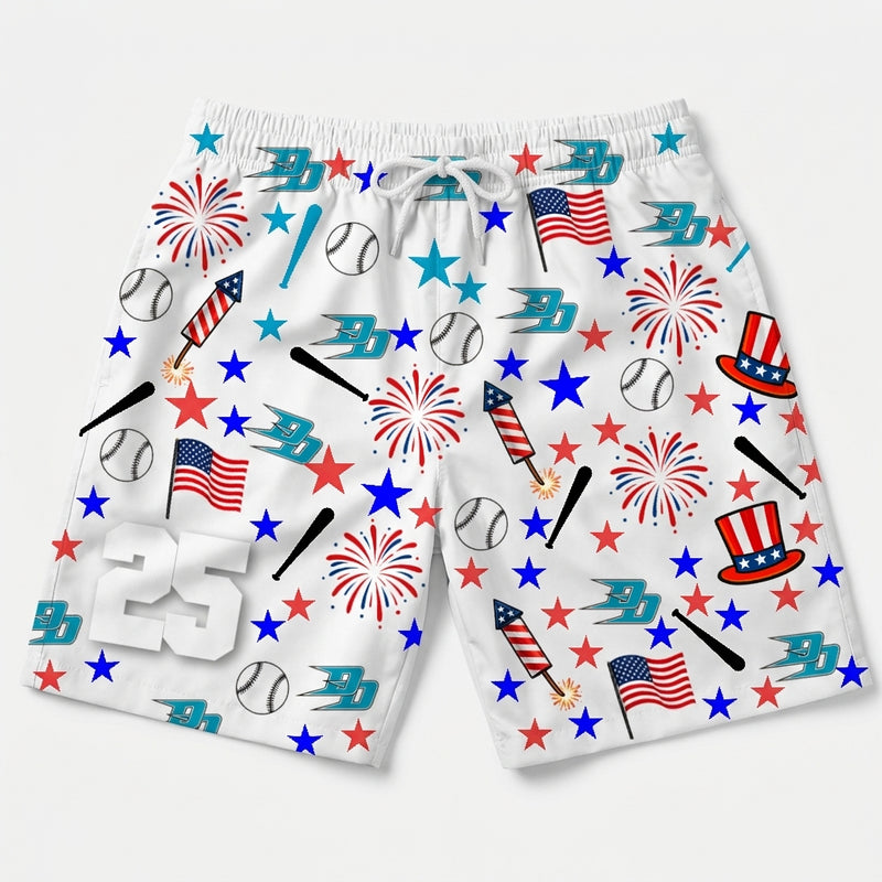 Diamond Dawgs Custom Swim Trunks