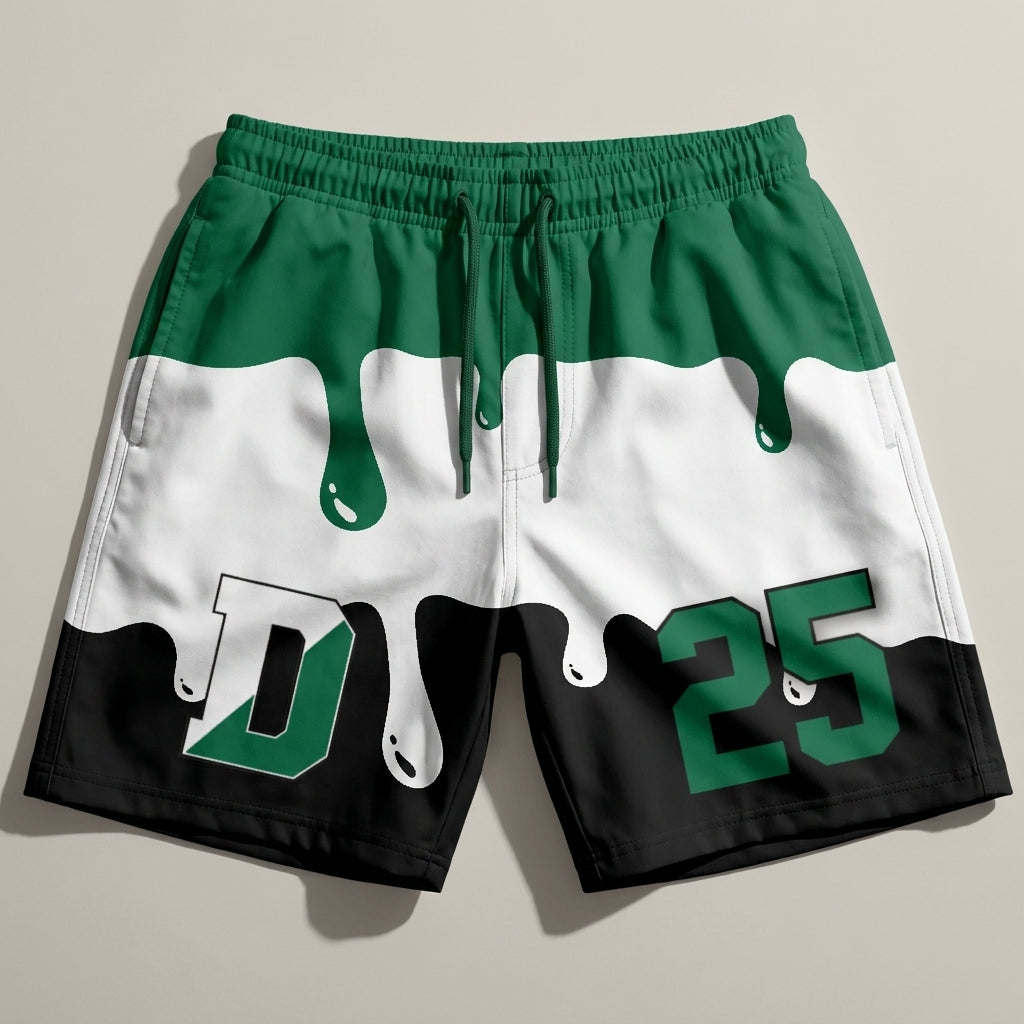 Duxbury Dragons Custom Athletic Shorts