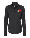 South Shore Dynamos Women's 3-Stripes Quarter-Zip Sweater Pullover