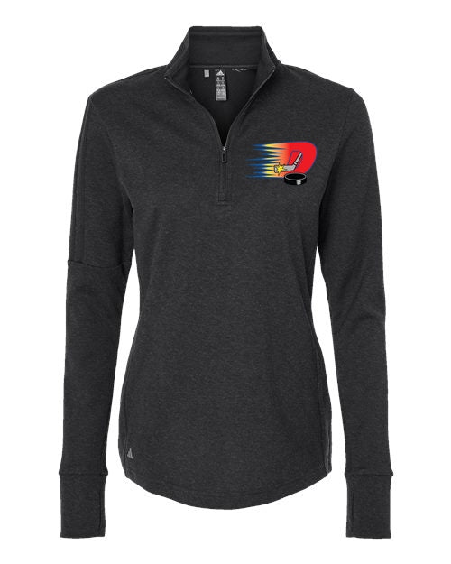 South Shore Dynamos Women's 3-Stripes Quarter-Zip Sweater Pullover