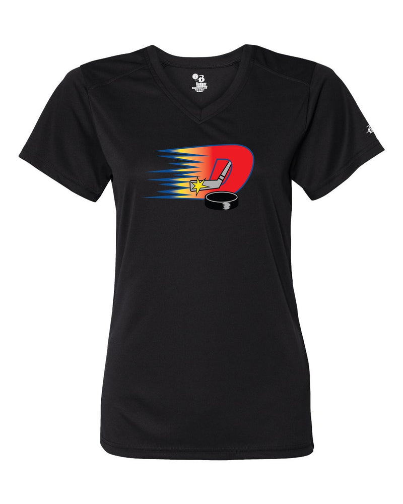South Shore Dynamos Badger B-Core Ladies V-Neck Tee