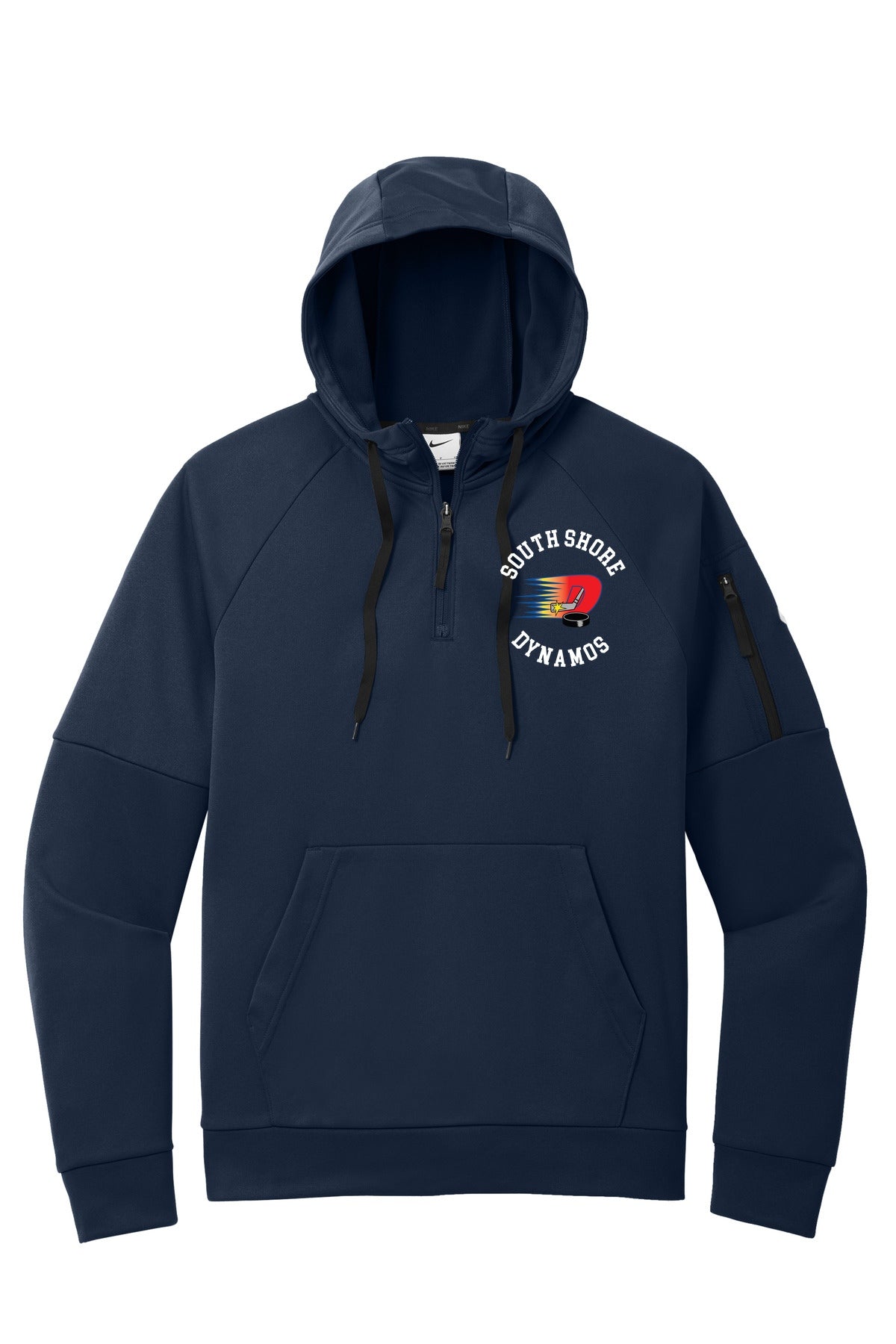 South Shore Dynamos Nike Therma-FIT Pocket 1/4-Zip Fleece Hoodie NKFD9742 (Navy)
