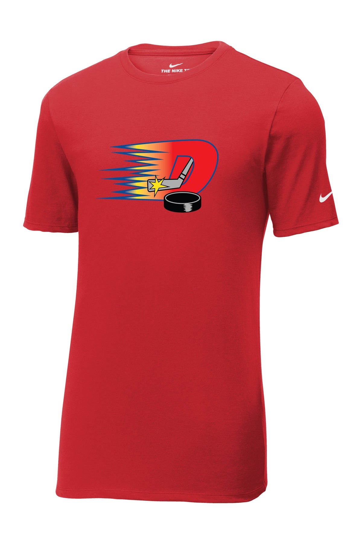 South Shore Dynamos Nike Dri-FIT Cotton/Poly Tee. NKBQ5231 (Gym Red)