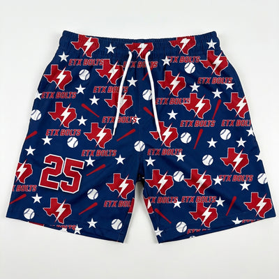 ETX BOLTS Custom Swim Trunks