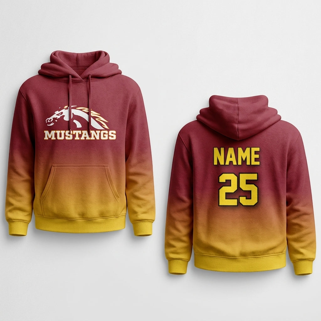 PCM Mustangs Custom Hoodie