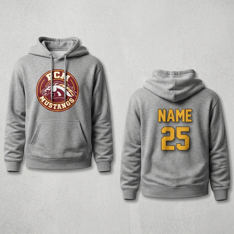 PCM Mustangs Custom Hoodie - Design 16