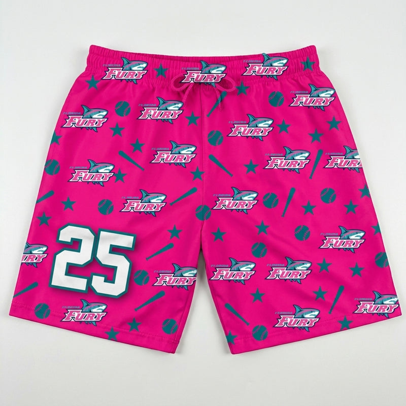 Florida Fury Custom Swim Trunks