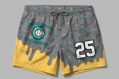 Fredericktown Hurricanes Custom Swim Trunks