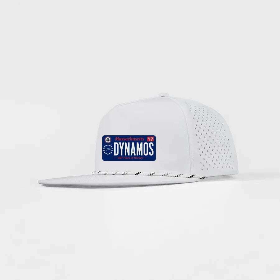 South Shore Dynamos Foremost Water Repellent 5 Panel Snapback Golf Hat with Rope - Design A