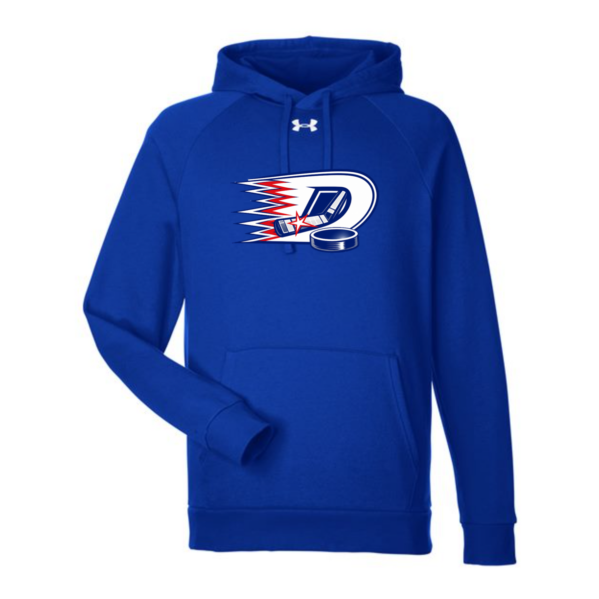 South Shore Dynamos Under Armour Men's Rival Fleece Hooded Sweatshirt - Design A