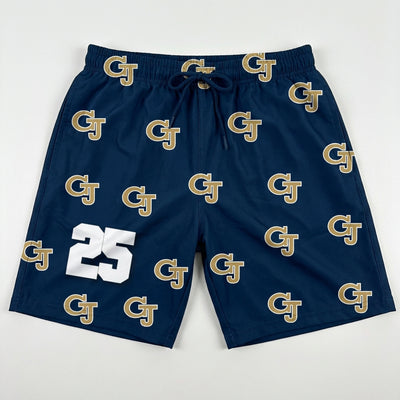 Georgia Jackets Custom Swim Trunks