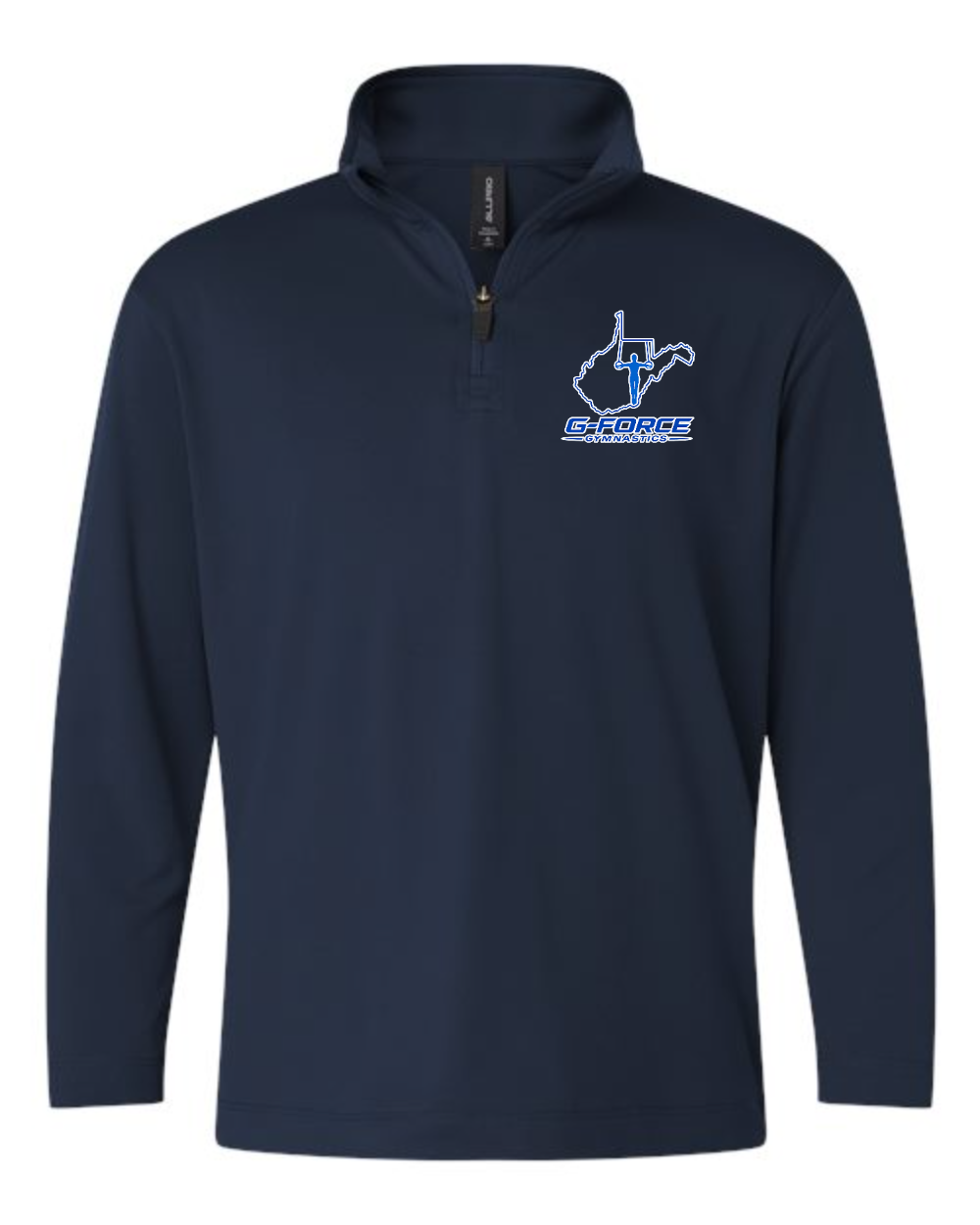 G-Force Gymnastics AllPro Youth Pro-Lock Performance Quarter-Zip Pullover - Design 9