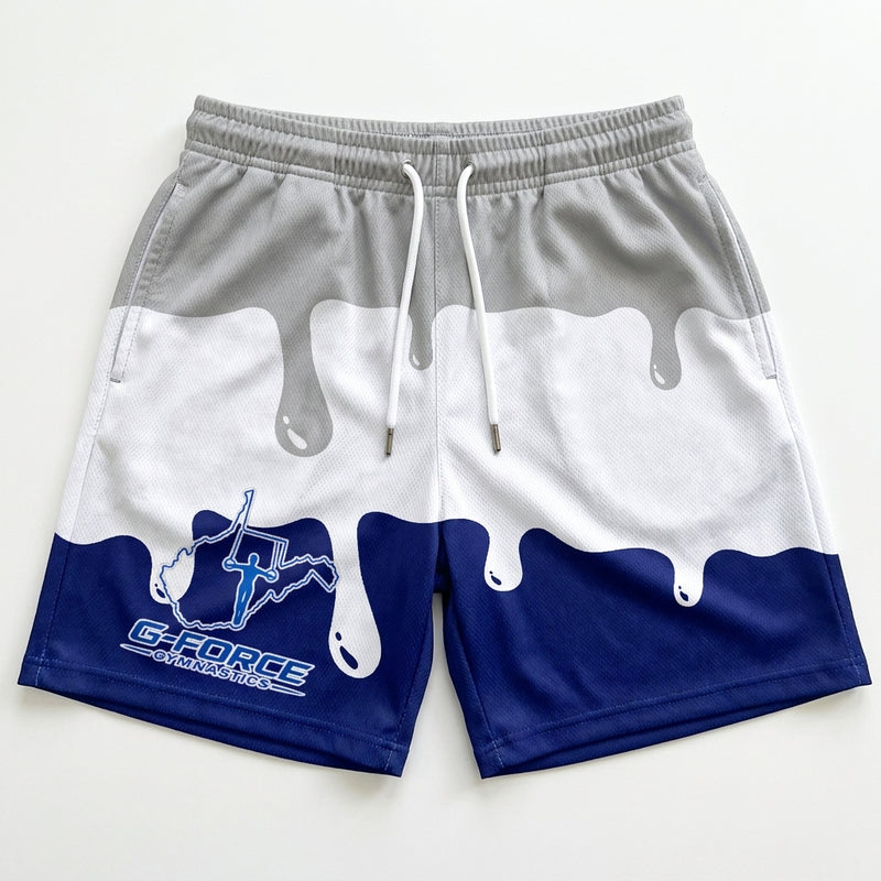 G-Force Gymnastics Custom Athletic Shorts - Design 10
