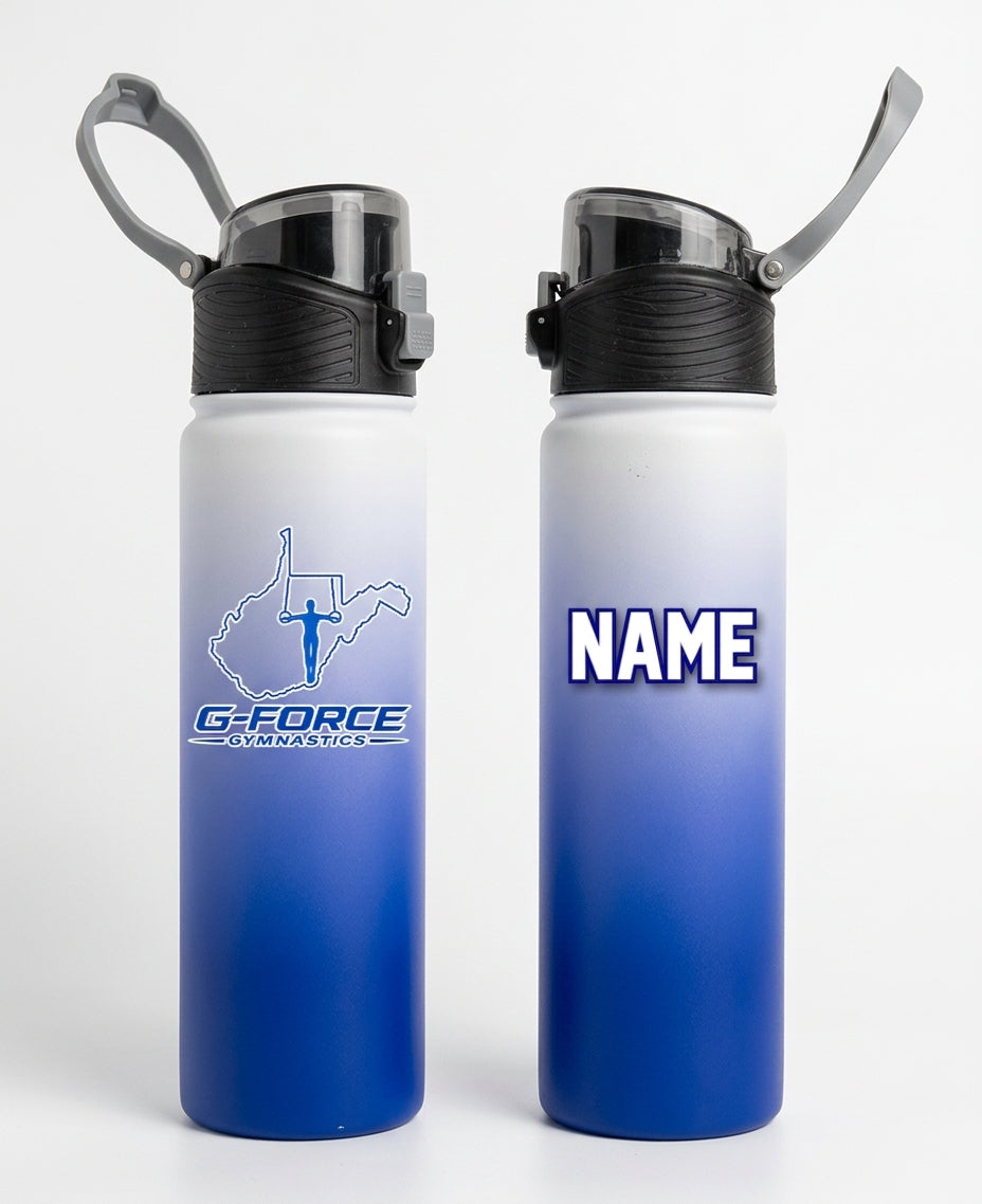 G-Force Gymnastics Custom Water Bottle - Design 7