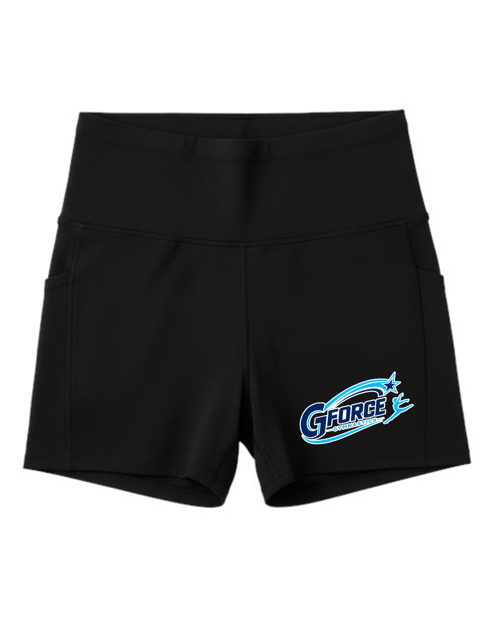 G-Force Gymnastics Boxercraft BY6104 Youth Zen Sport Shorts - Design 2