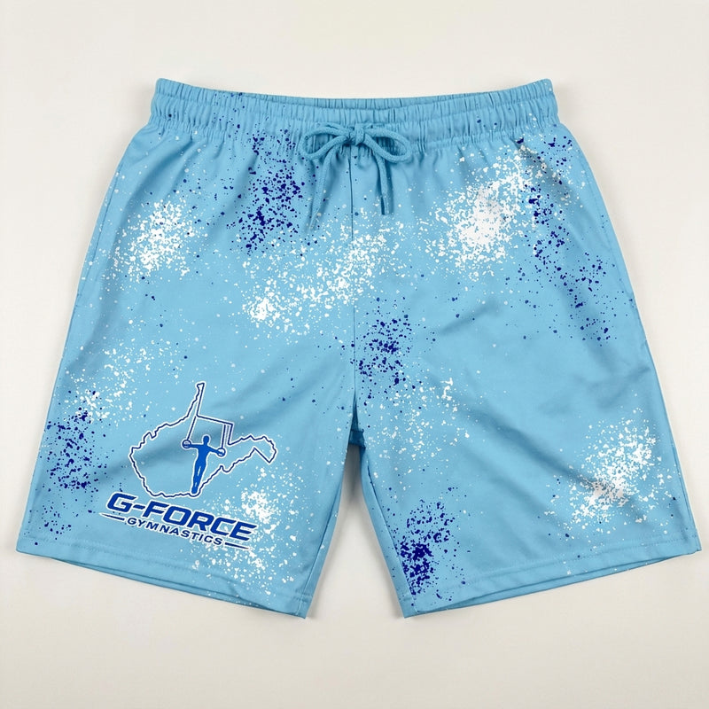 G-Force Gymnastics Custom Athletic Shorts - Design 11