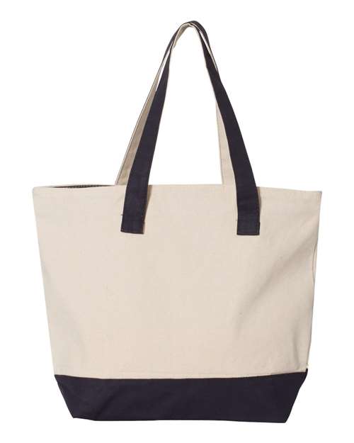G-Force Gymnastics - Store Q-Tees Q1300 19L Zippered Tote - Design 3