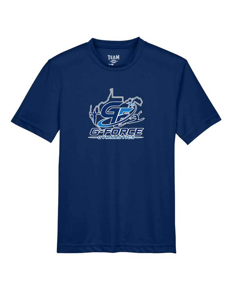 G-Force Gymnastics - Store Team 365 Youth Zone Performance T-Shirt - Design 12
