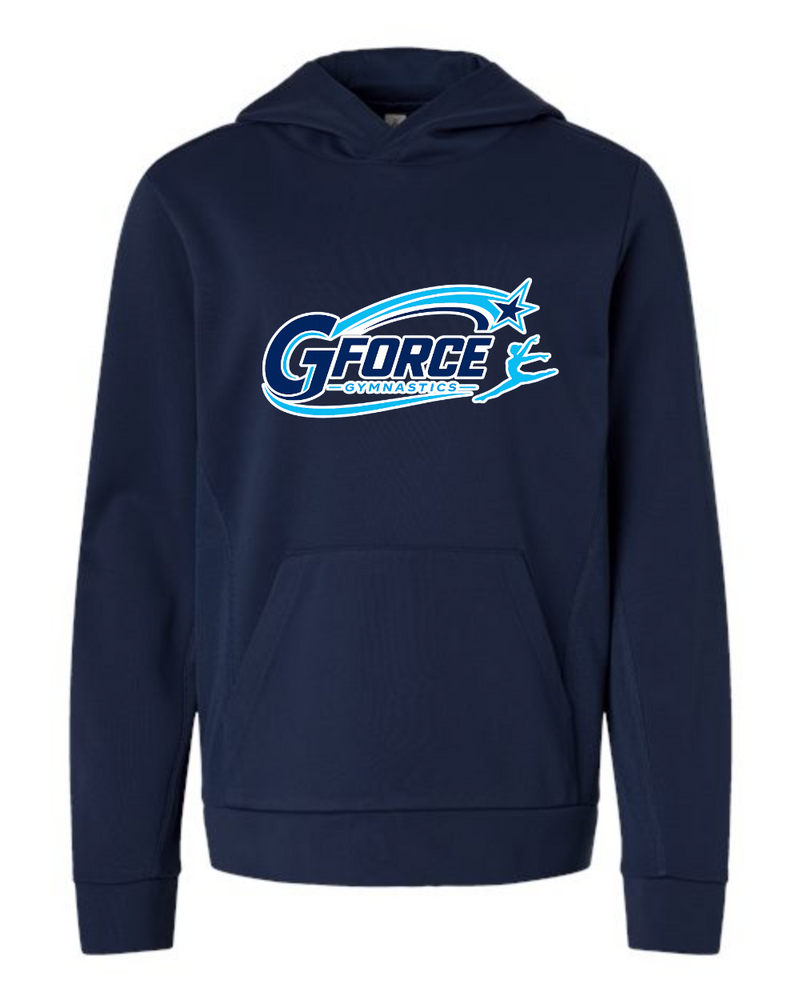 G-Force Gymnastics - Store Team 365 Youth Squad Hooded Tech Fleece Pullover - Design 16
