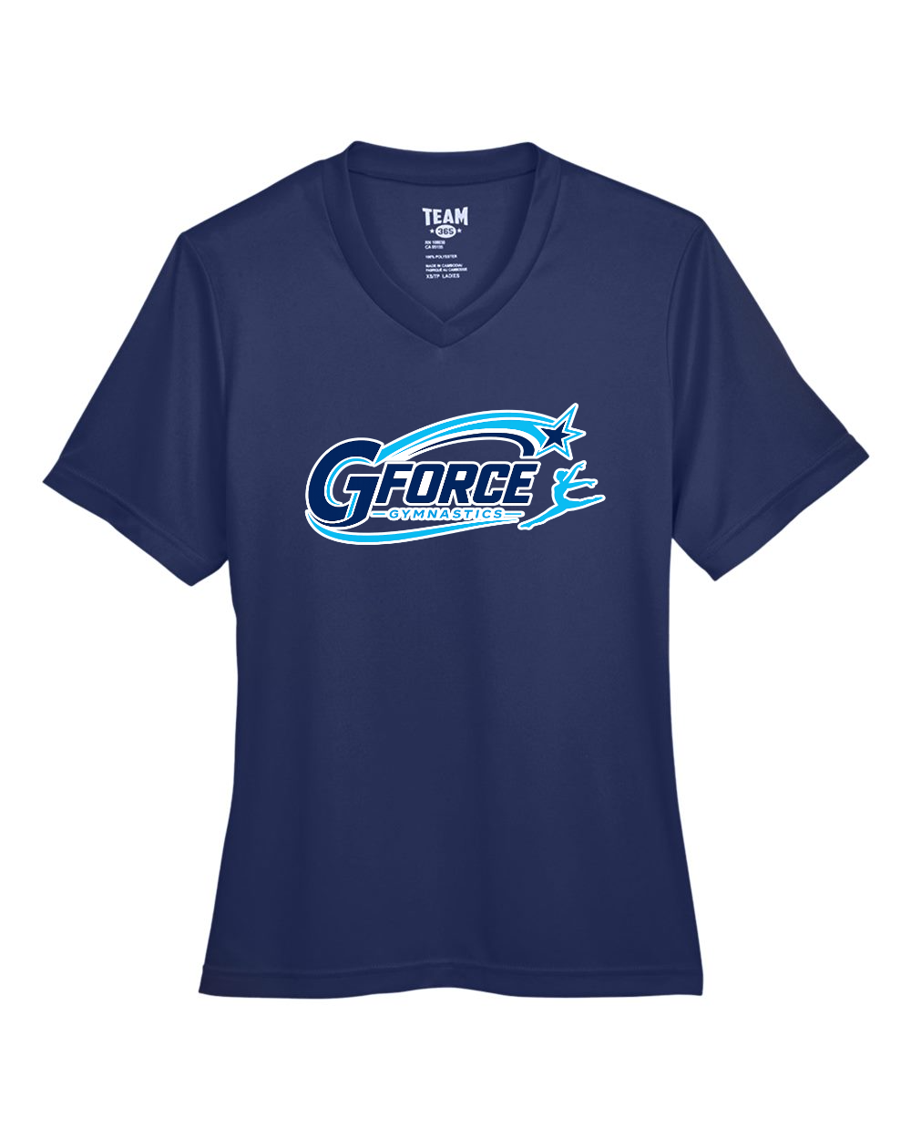 G-Force Gymnastics - Store Team 365 Women's Zone Performance T-Shirt - Design 14