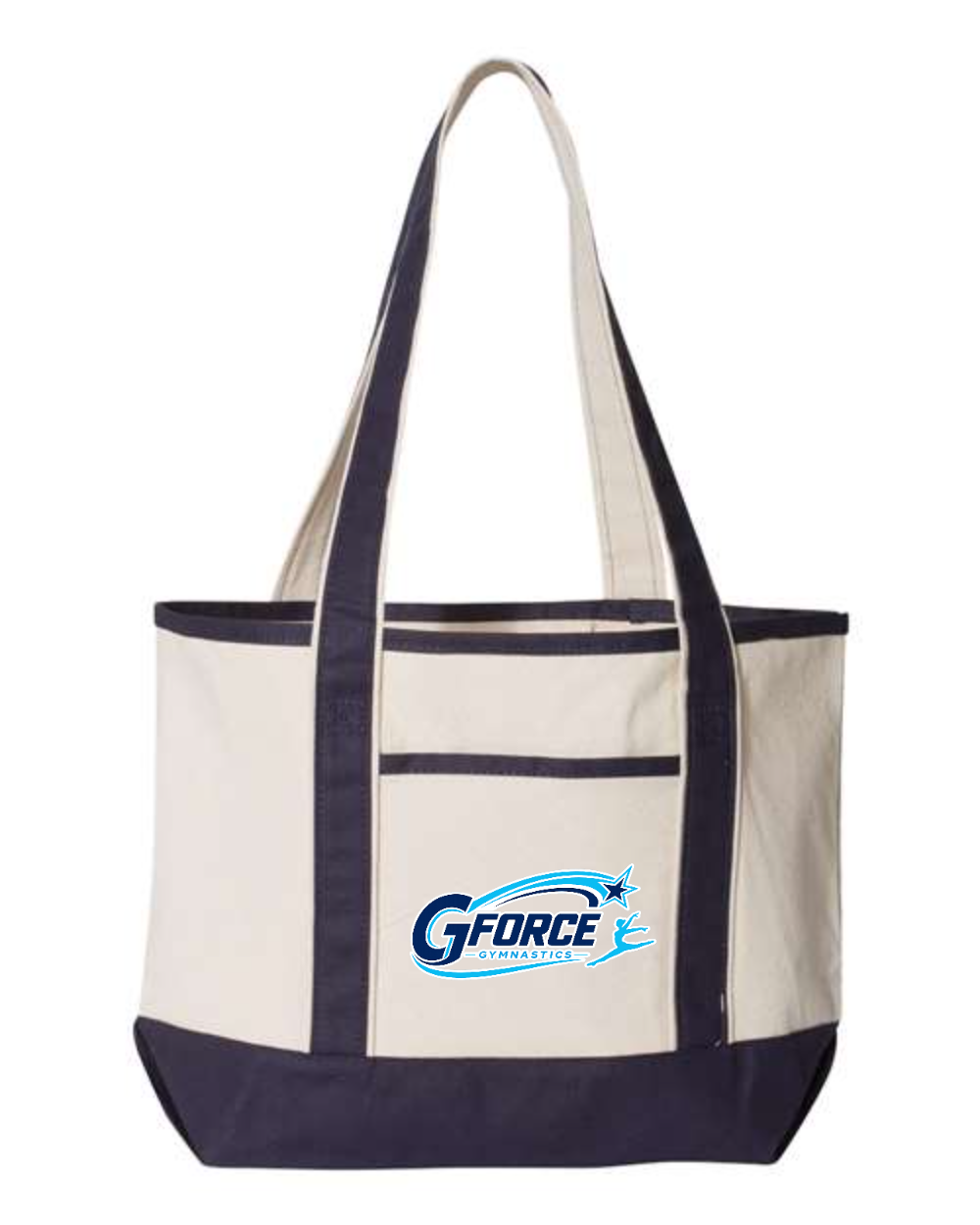 G-Force Gymnastics - Store Q-Tees Q125800 20L Small Deluxe Tote - Design 2