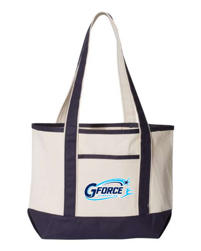 G-Force Gymnastics - Store Q-Tees Q125800 20L Small Deluxe Tote - Design 2