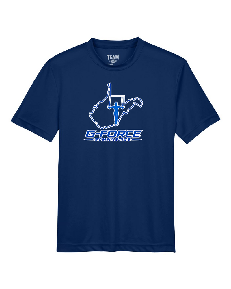 G-Force Gymnastics - Store Team 365 Youth Zone Performance T-Shirt - Design 18