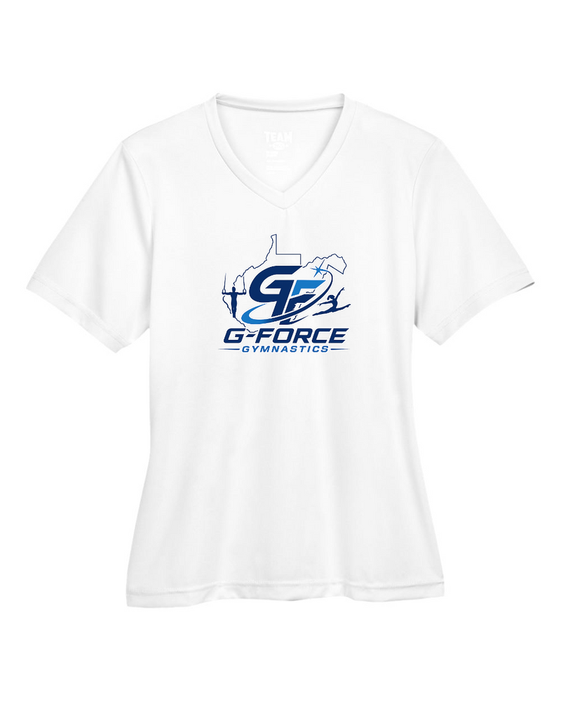 G-Force Gymnastics - Store Team 365 Women's Zone Performance T-Shirt - Design 2
