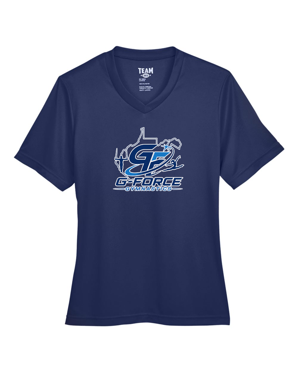 G-Force Gymnastics - Store Team 365 Women's Zone Performance T-Shirt - Design 11