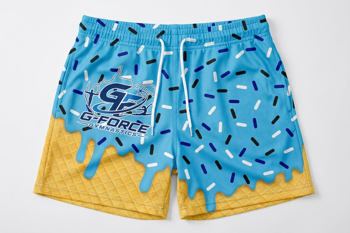 G-Force Gymnastics - Store Custom Athletic Shorts - Design 8