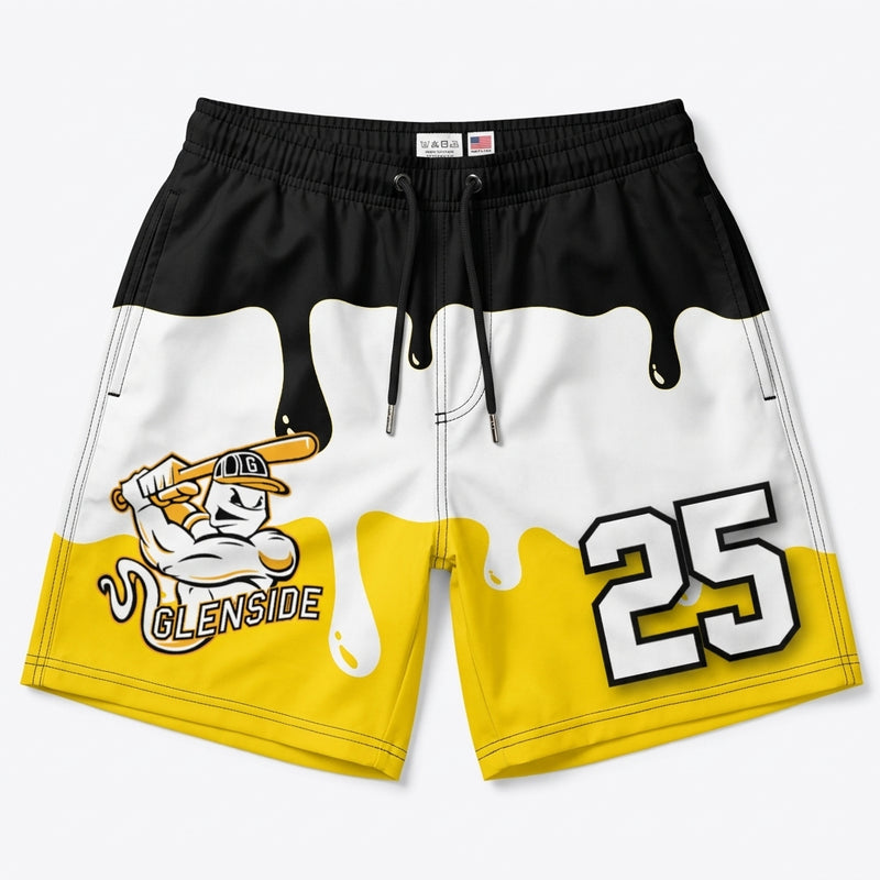 Glenside Ghosts Custom Swim Trunks