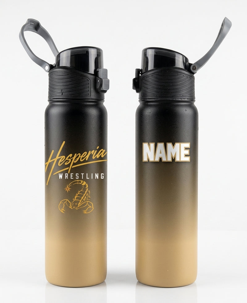 Hesperia Wrestling Custom Water Bottle