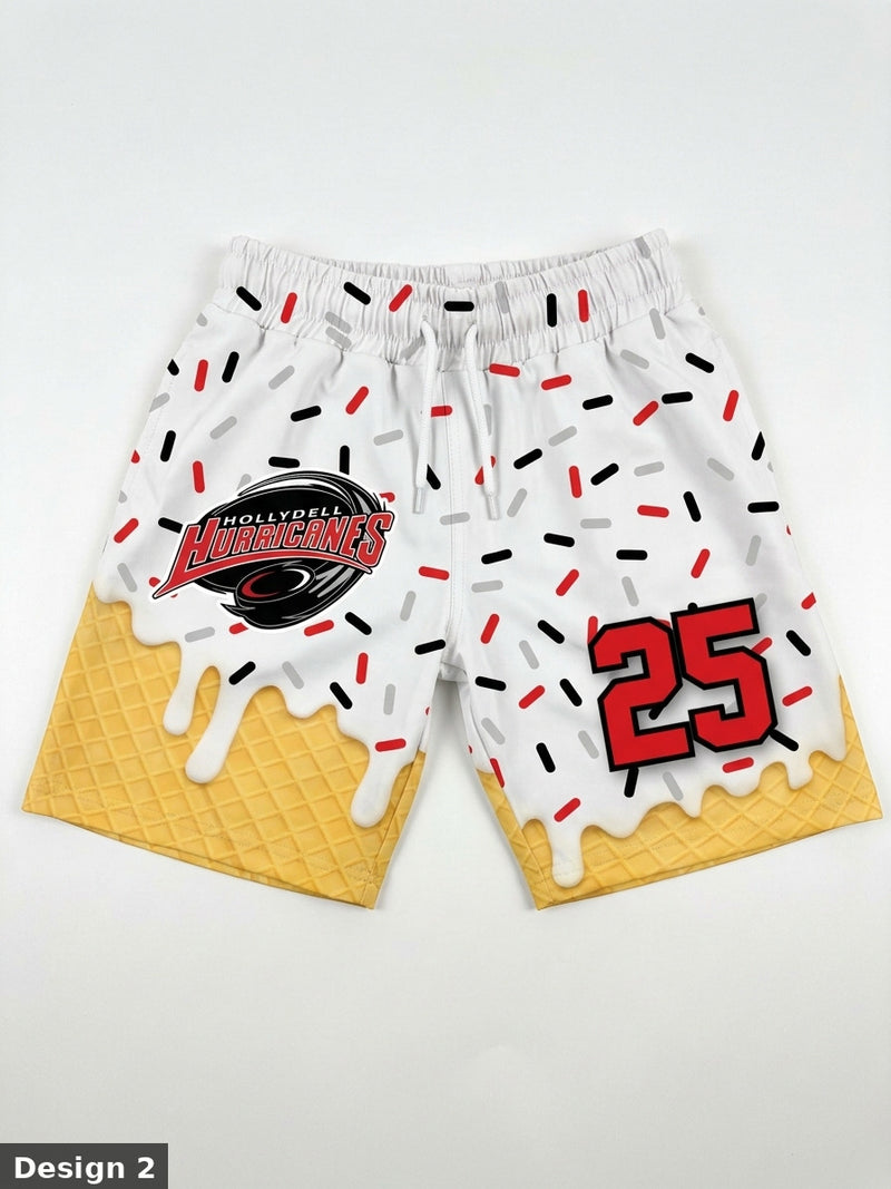 Hollydell Hurricanes Custom Swim Trunks
