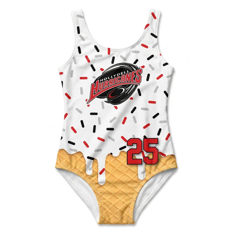 Hollydell Hurricanes Custom Swim Trunks