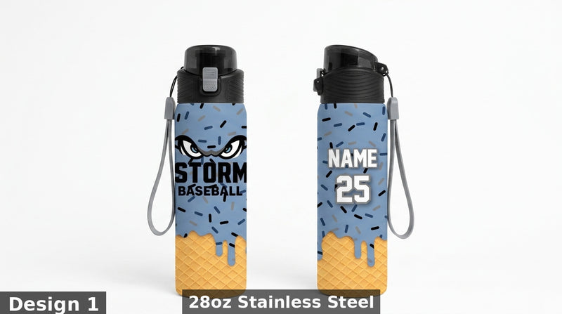 Hub City Storm Custom Water Bottle