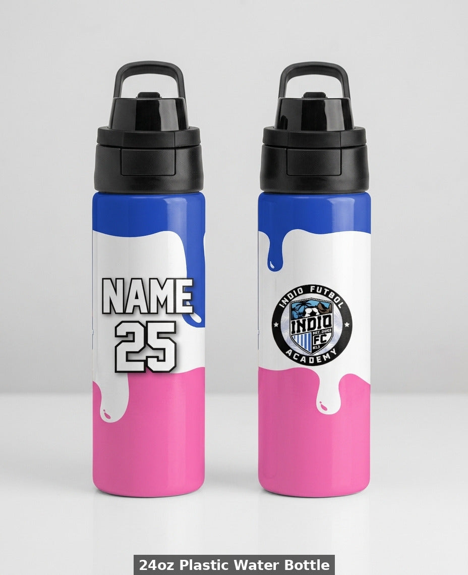 Indio Fútbol Academy Custom Water Bottle