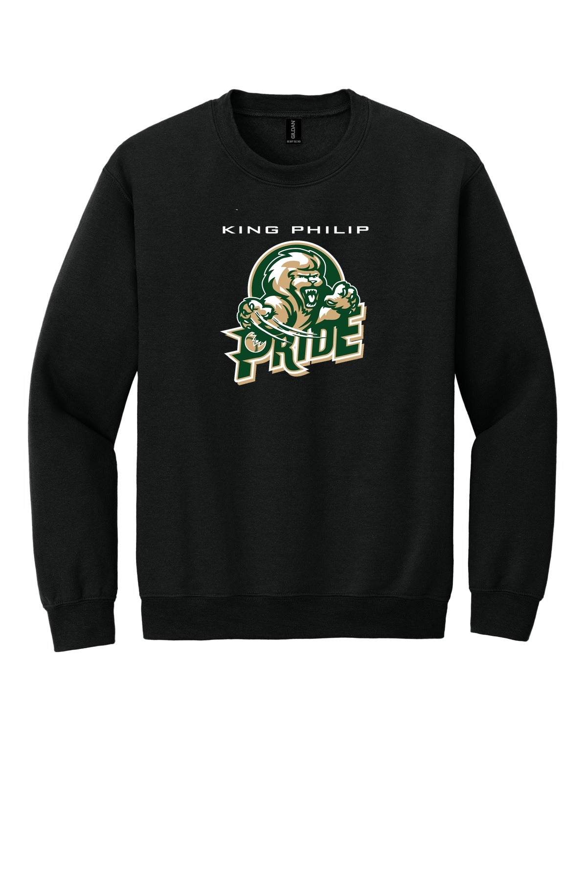 KP Pride Gildan Unisex Heavy Blend Crewneck Sweatshirt - 18000 - Black