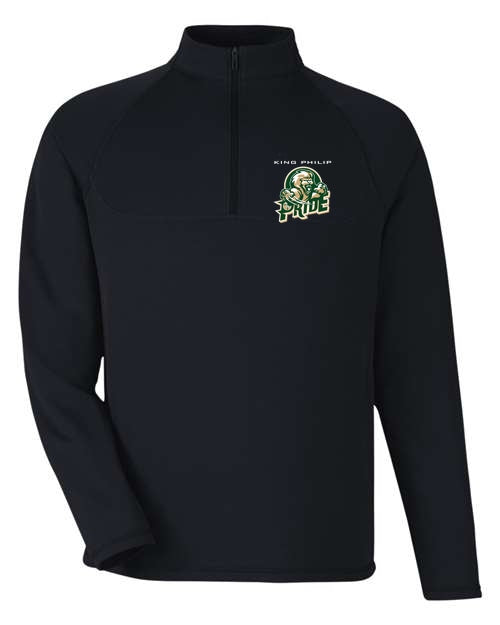KP Pride Men's Revive Coolcore Quarter-Zip Pullover - Black