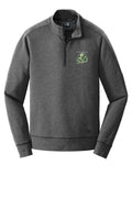 KP Pride New Era Tri-Blend Fleece 1/4-Zip Pullover. NEA512 - Black
