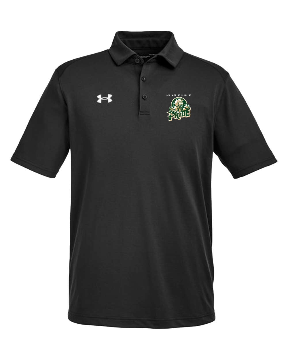 KP Pride Under Armour Men's Team Tech Polo - Black