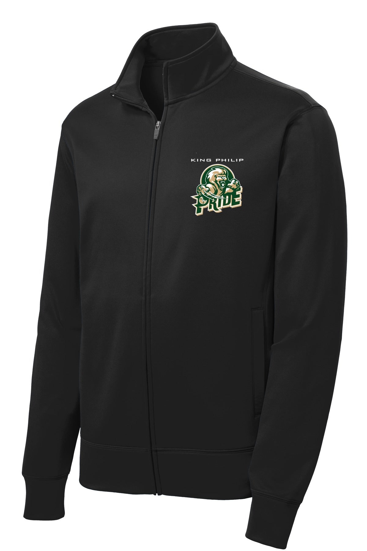 KP Pride Sport-Tek Sport-Wick Fleece Full-Zip Jacket. ST241 - Black